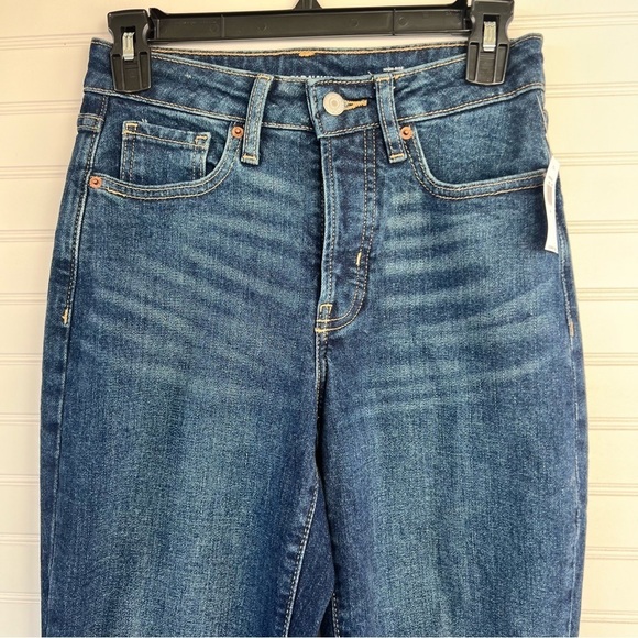 Old Navy HIGH-RISE O.G. STRAIGHT Size 00 NEW - Picture 3 of 11